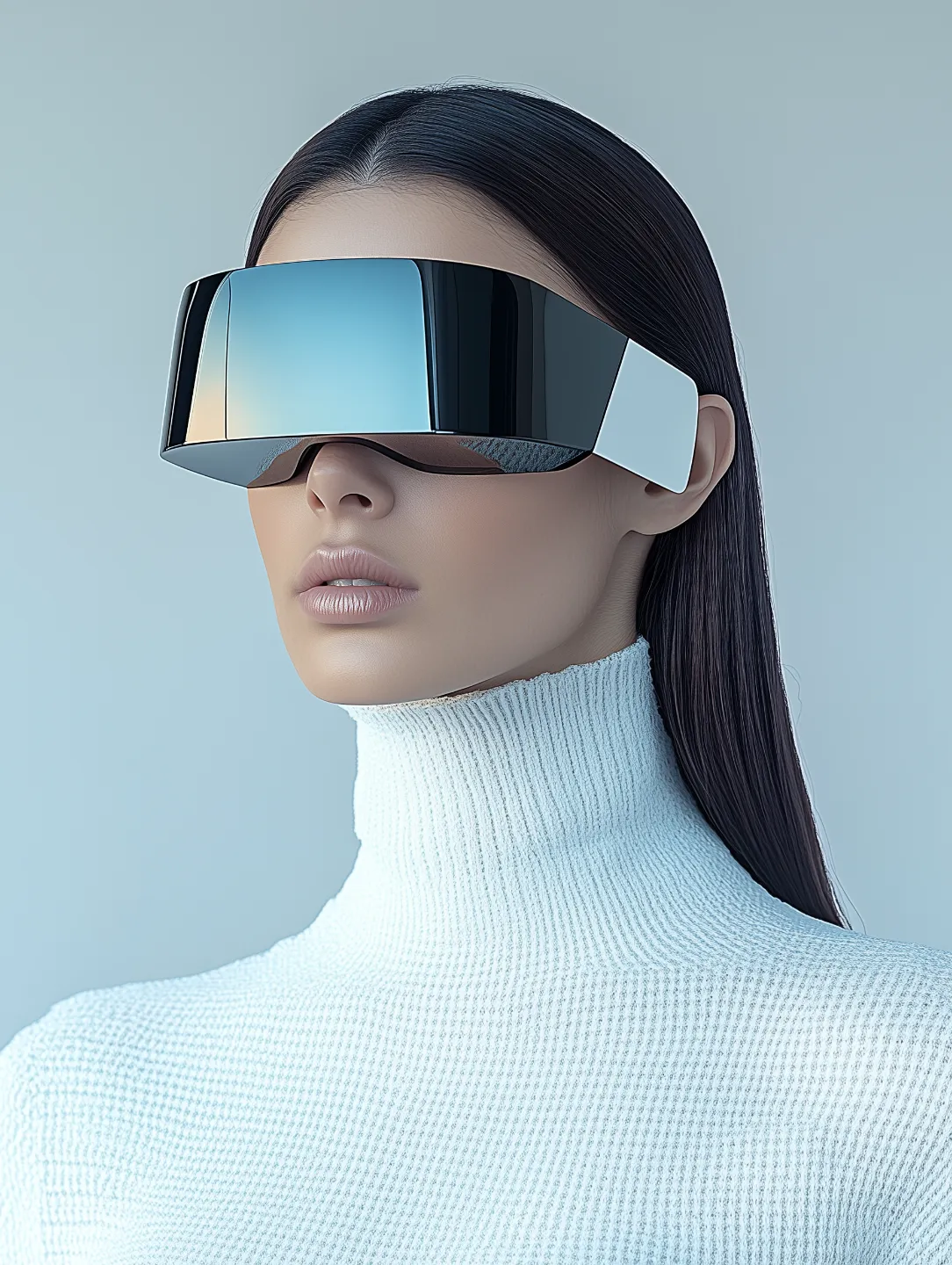 woman wearing specs